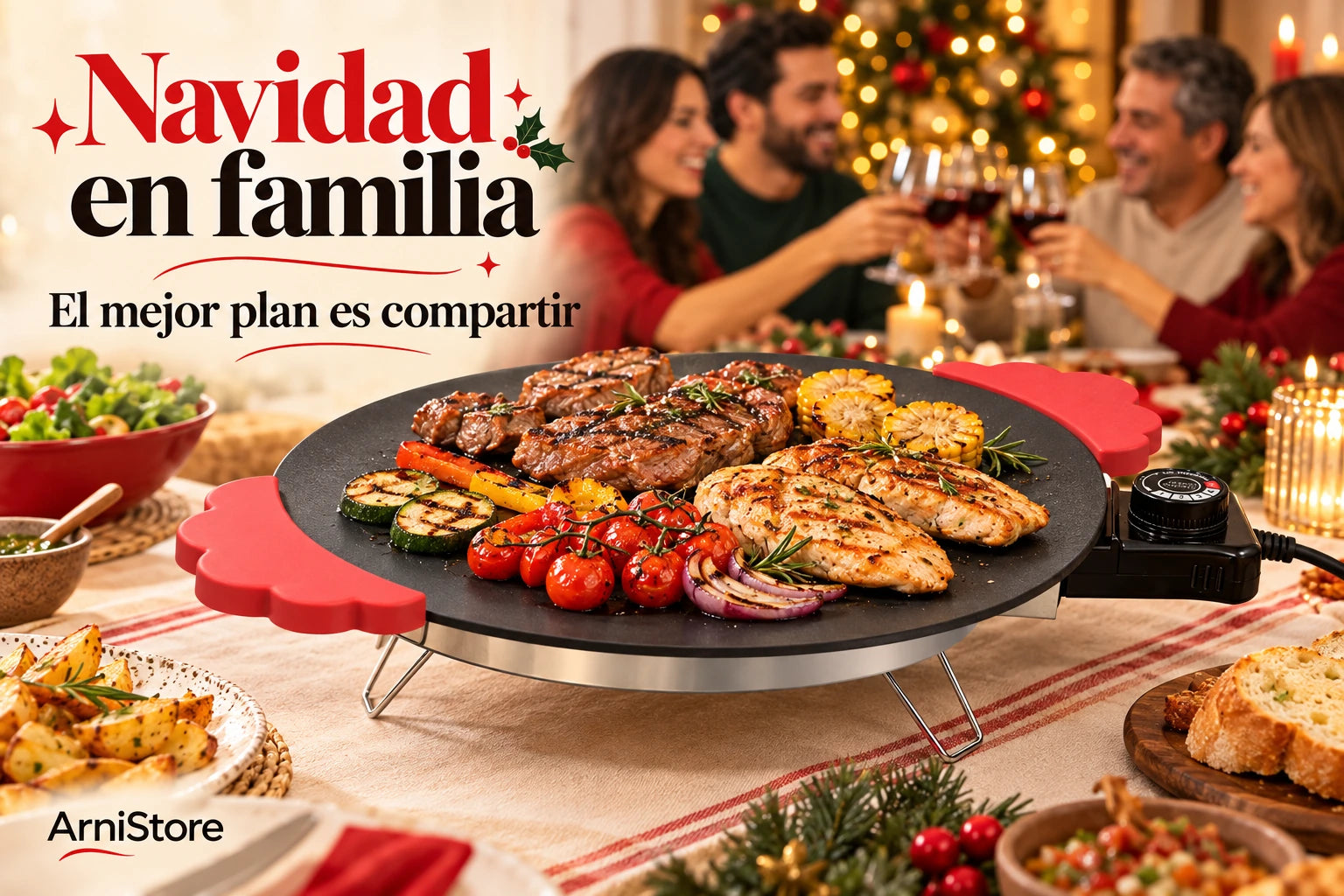 Navidad en familia. El mejor plan es compartir.