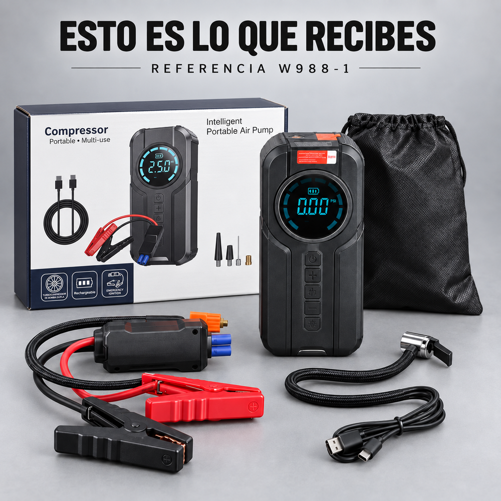 ¿El carro no prendió? Arráncalo tú mismo, sin cables ni grúa