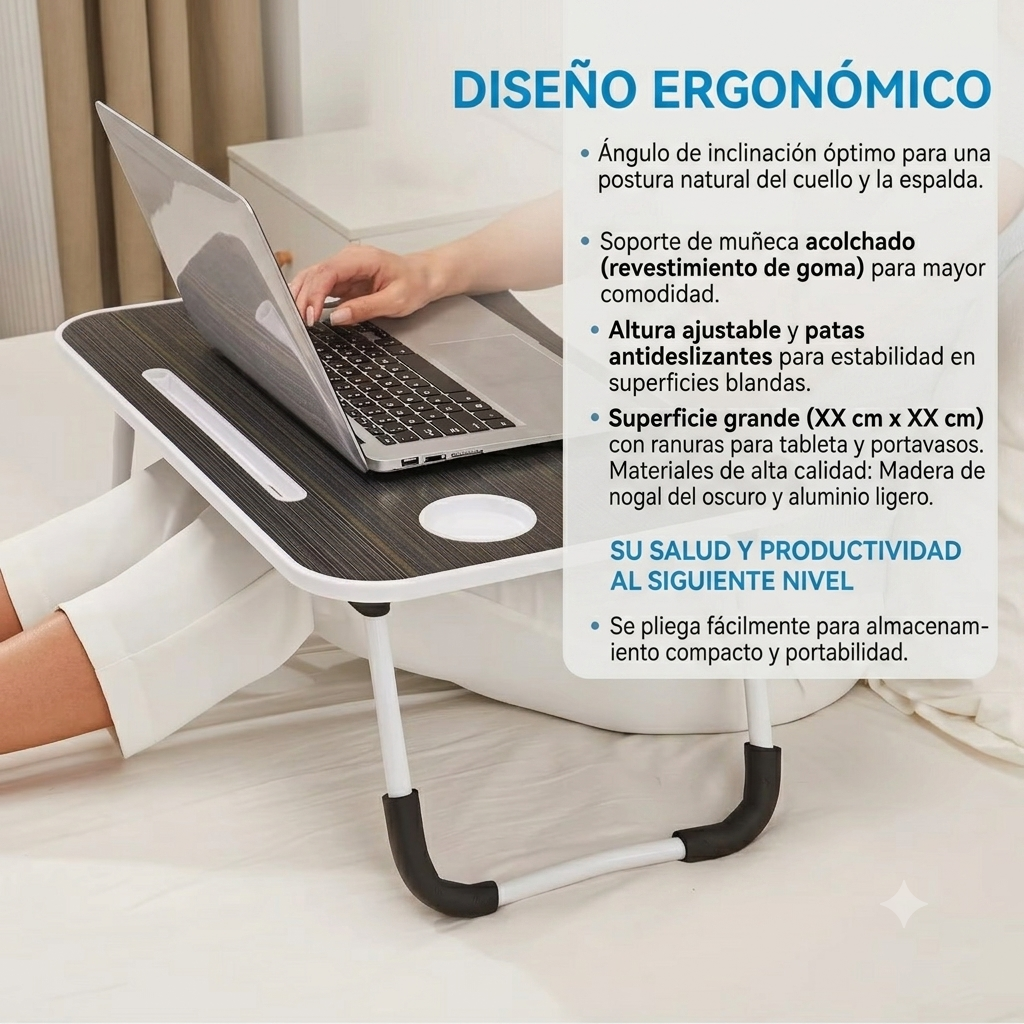 Tabla de Escritorio Plegable Dropi Cup