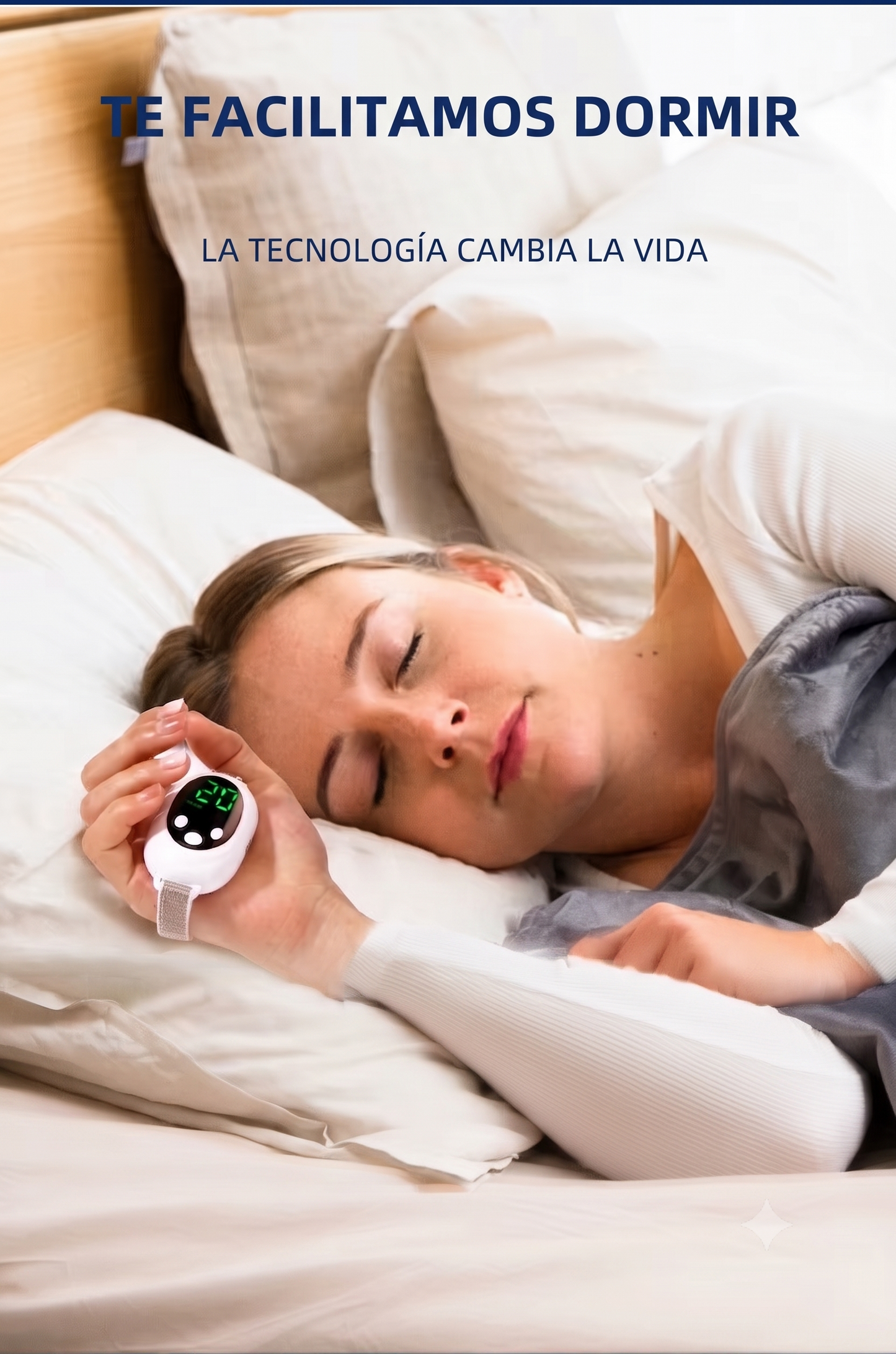 Neuro Control – Dispositivo de Mano para Dormir - Recupera tus noches sin depender de soluciones complicadas