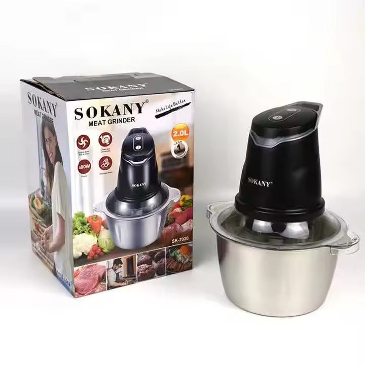 PROCESADOR PICADOR DE ALIMENTOS SOKANY: ¡Tu Cocina Rápida, Fácil y Sin Esfuerzo!