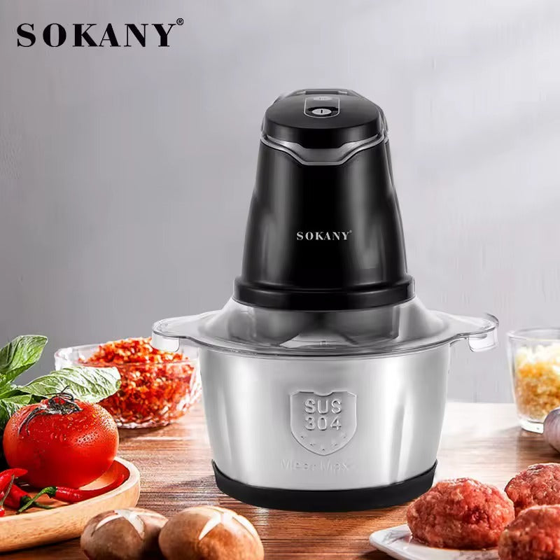 PROCESADOR PICADOR DE ALIMENTOS SOKANY: ¡Tu Cocina Rápida, Fácil y Sin Esfuerzo!