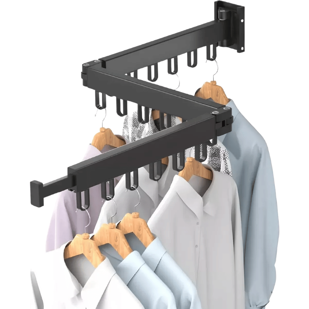 Tendedero de Ropa Invisible 360° | Más Espacio en Tu Hogar