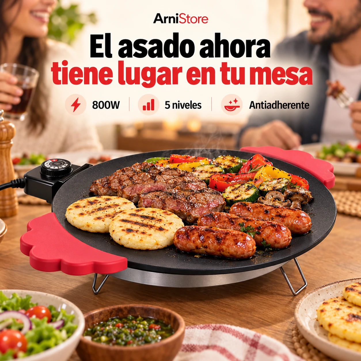 El asado ahora tiene lugar en tu mesa